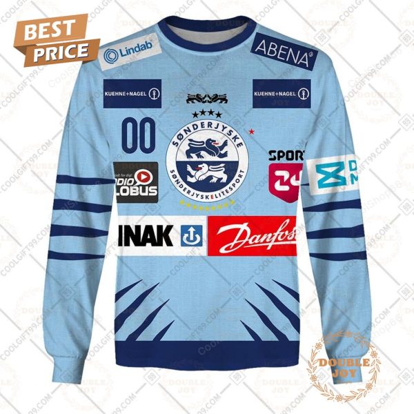 SonderjyskE Ishockey Jersey Style Hoodie