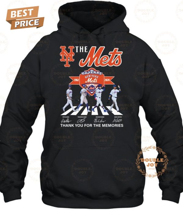 New York Mets 62 Years 1962-2024 Thank You For The Memories T-Shirt