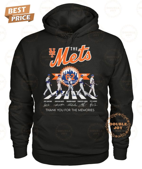 New York Mets 62th 1962-2024 Thank You For The Memories T-Shirt