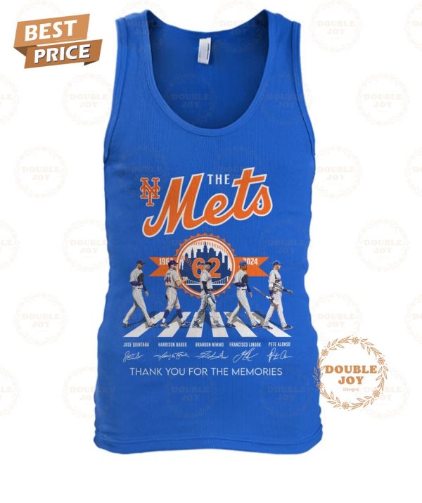 New York Mets 62th 1962-2024 Thank You For The Memories T-Shirt