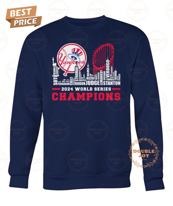 New York Yankees 2024 World Series Champions T-Shirt