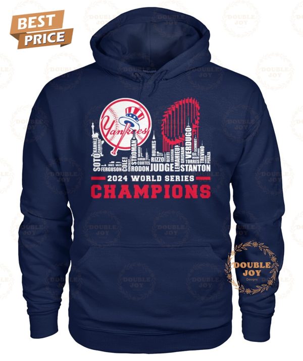 New York Yankees 2024 World Series Champions T-Shirt