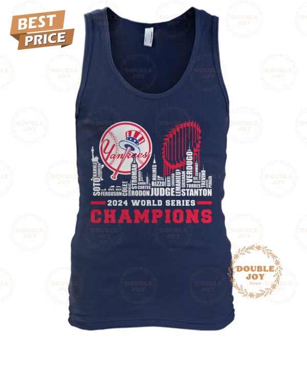 New York Yankees 2024 World Series Champions T-Shirt