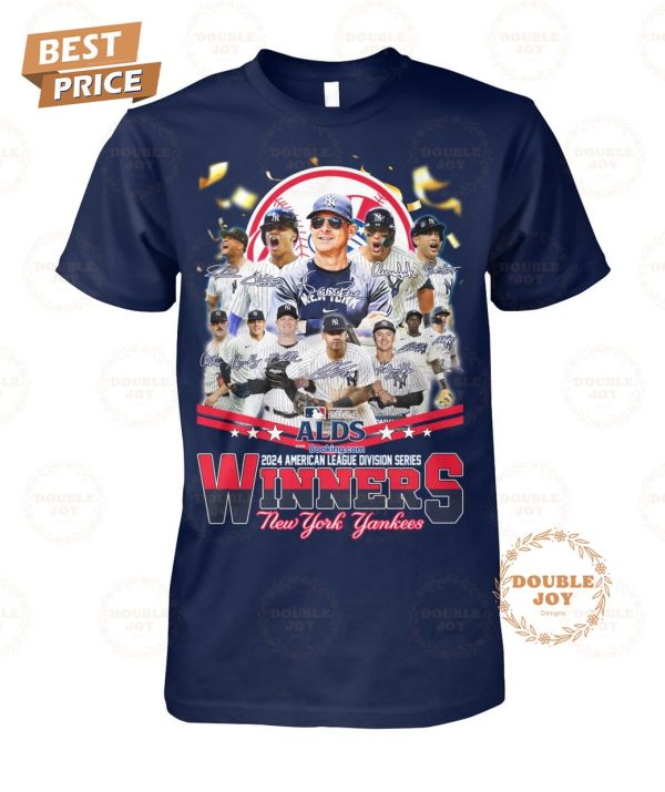 New York Yankees ALDS 2024 American League Division Series Winners 2D T-Shirt