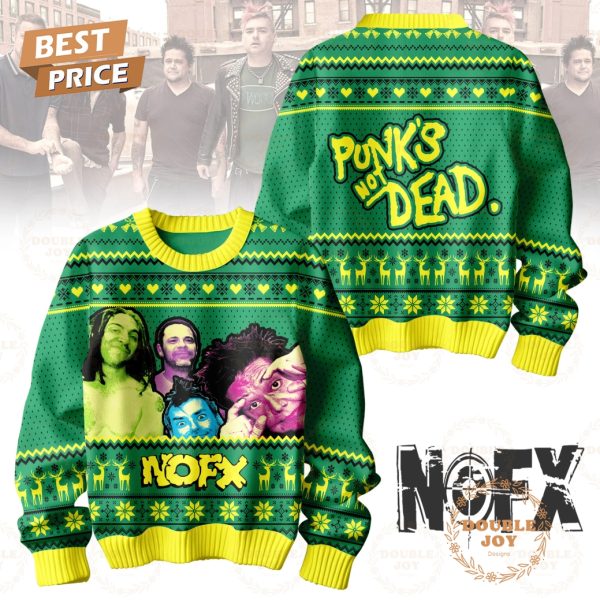 NOFX Rock Band Punk’s Not Dead Sweater