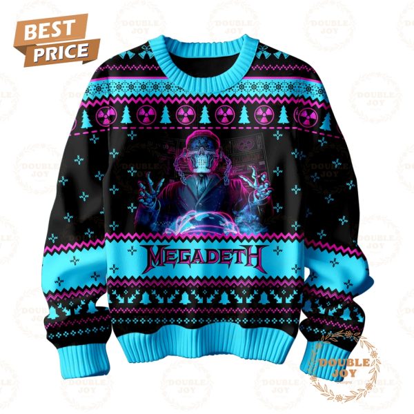 Megadeth Band Cryptic Writings Christmas Sweater