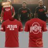 Ohio State Buckeyes Jesus Won 2024 T-Shirt,Hoodie – Black