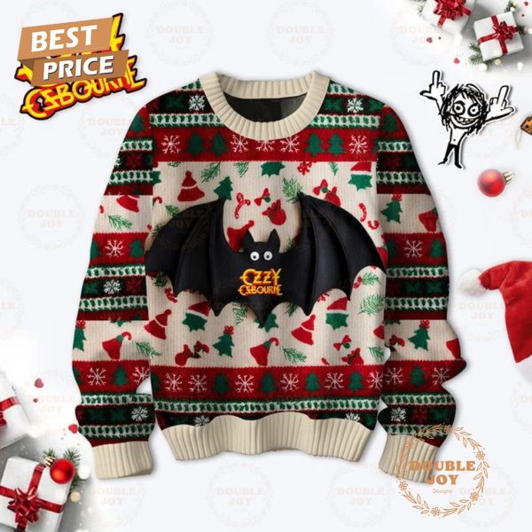 Ozzy Osbourne Merry Christmas Sweater