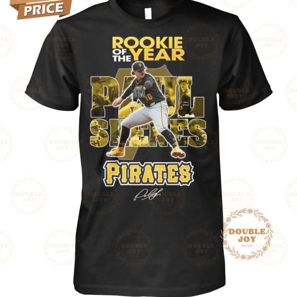 Paul Skenes Pittsburgh Pirates Rookie Of The Year T-Shirt