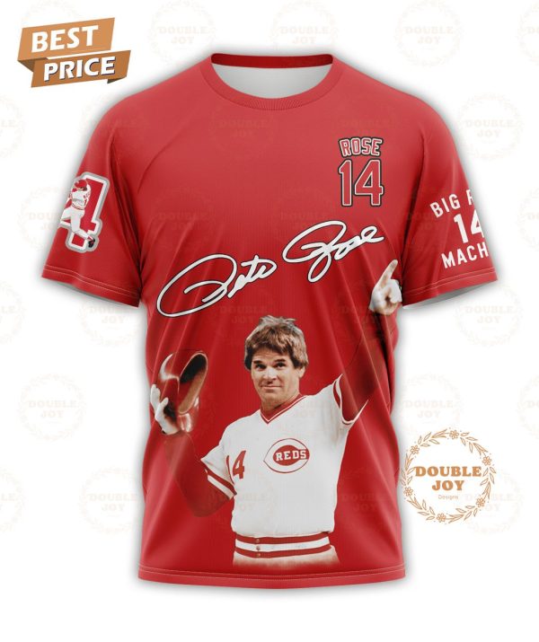 Pete Rose The Hit King 4256 Career Hits 3 Time World Champion 83th 1941-2024 Thank You For The Memories 3D T-Shirt