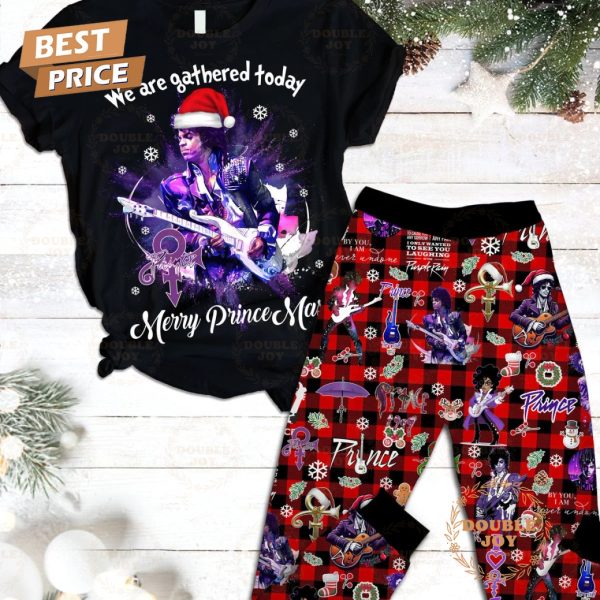 Prince We Are Gathered Today Merry Prince-Mas Fleece Pajamas Set