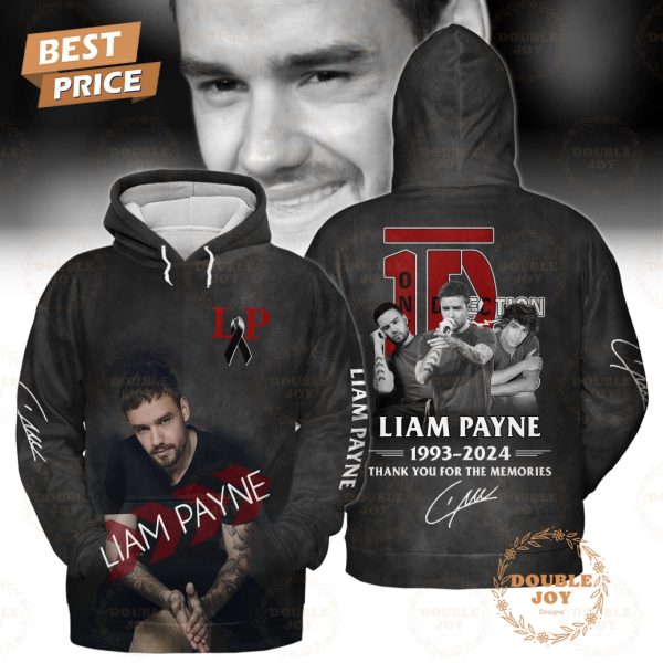 Liam Payne 1D 1993-2024 Thank You For The Memories T-Shirt, Hoodie