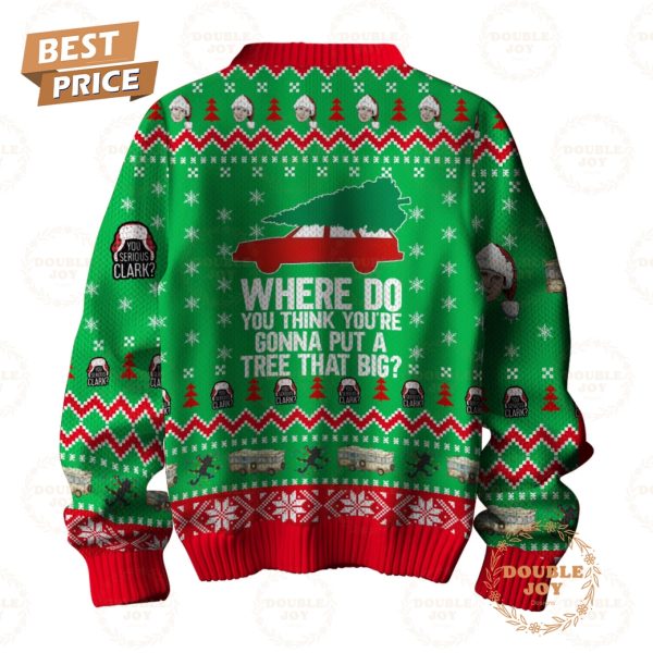 National Lampoon’s Christmas Vacation Bend Over And I’LL Show You! Sweater