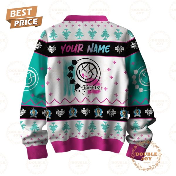 Blink-182 Album Merry Christmas Custom Name Sweater