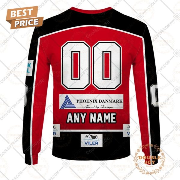 Rodovre Mighty Bulls Jersey Style Hoodie