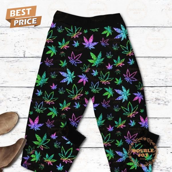 Hocus Pocus I Smell Weed Fleece Pajamas Set