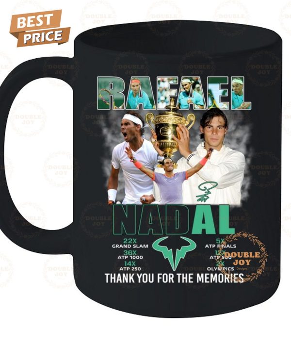 Rafael Nadal Thank You For The Memories 2024 2D T-Shirt