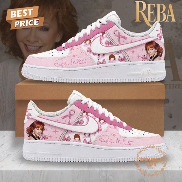 Reba McEntire Breast Cancer In October We Wear Pink Air Force 1 Sneakers