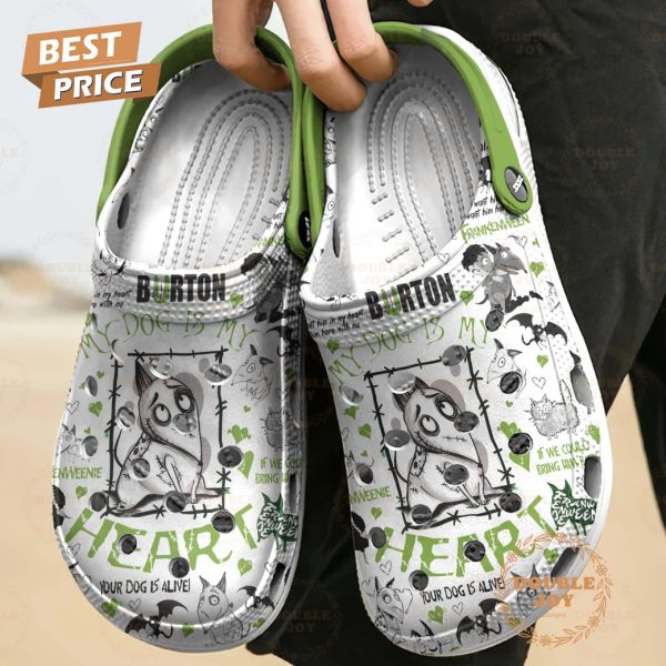 Frankenweenie X Sparky Heart Your Dog Is Alive! Custom Name Crocs