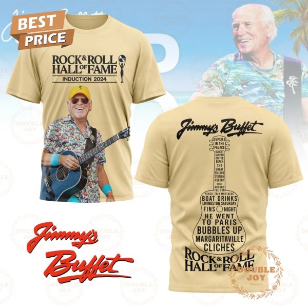 Rock & Roll Hall Of Fame Induction 2024 Jimmy Buffett T-Shirt, Hoodie