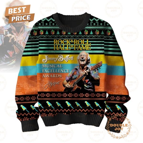 Rock & Roll Hall Of Fame Jimmy Buffett Musical Excellence Awards Sweater