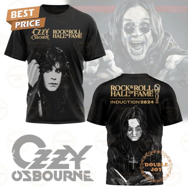 Rock & Roll Ozzy Osbourne Hall Of Fame Induction 2024 T-Shirt, Hoodie