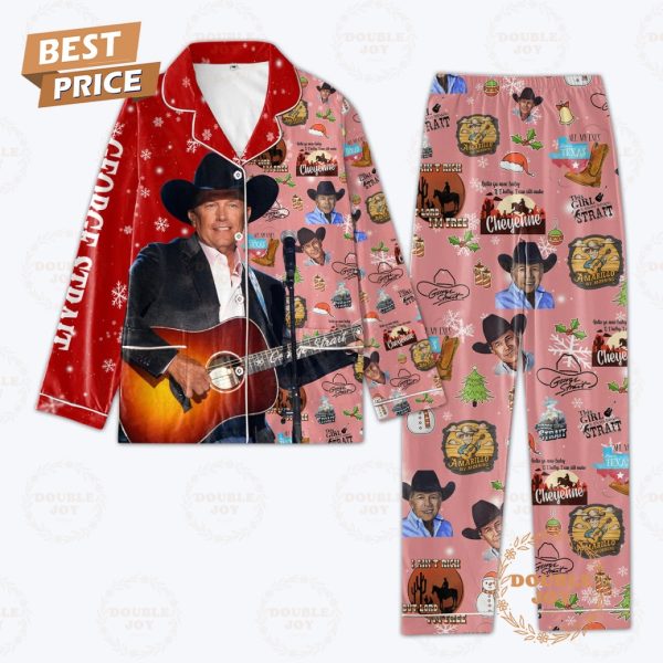 George Strait This Girl Merry Christmas Pajamas Set