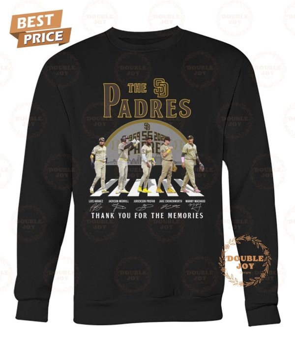 San Diego Padres 55th 1969-2024 Thank You For The Memories T-Shirt