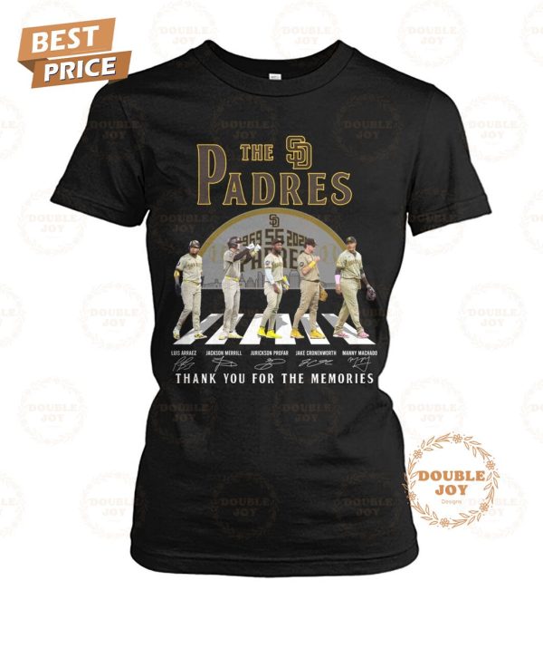 San Diego Padres 55th 1969-2024 Thank You For The Memories T-Shirt