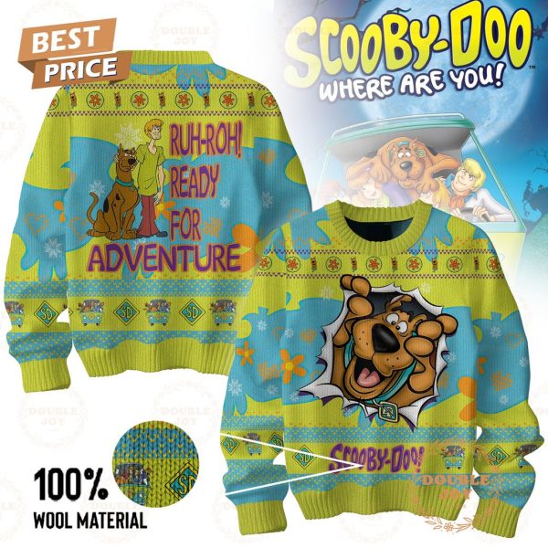 Scooby Doo Ready For Adventure Sweater