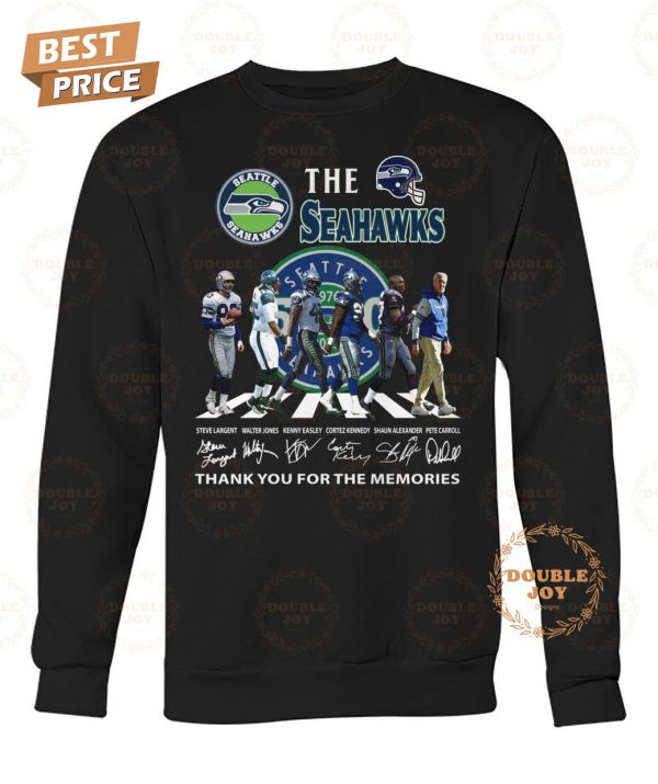 Seattle Seahawks 50th Anniversary 1976-2026 Thank You For The Memories T-Shirt