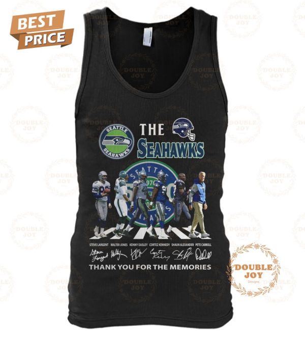 Seattle Seahawks 50th Anniversary 1976-2026 Thank You For The Memories T-Shirt