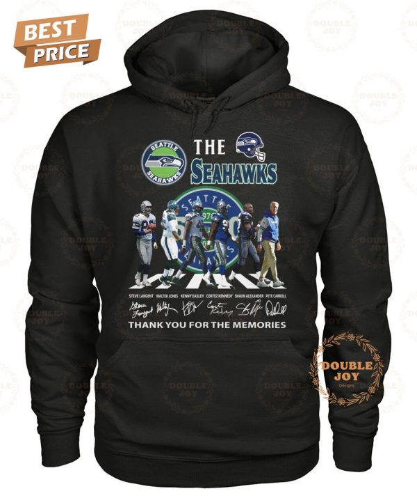 Seattle Seahawks 50th Anniversary 1976-2026 Thank You For The Memories T-Shirt