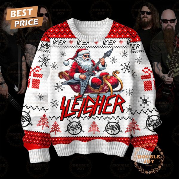 Slayer Band Santa Christmas 2024 Sweater