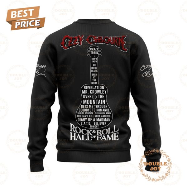 Ozzy Osbourne Rock & Roll Hall Of Fame Induction 2024 T-Shirt, Hoodie