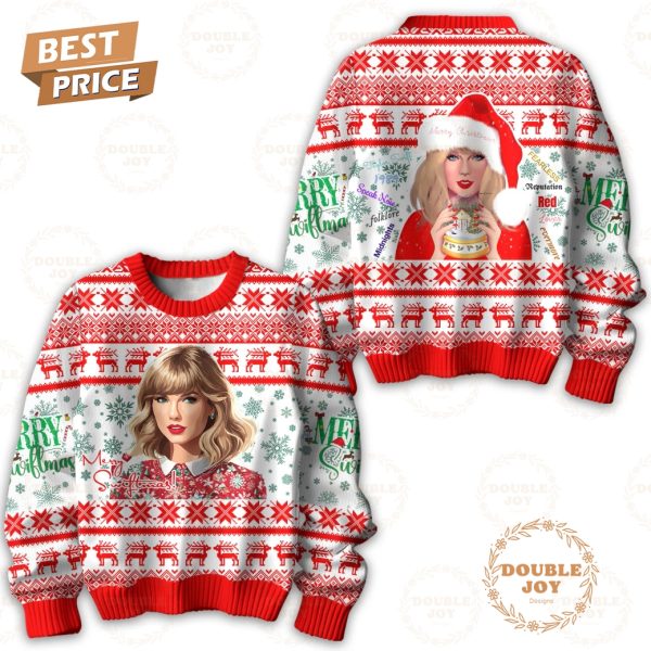 Taylor Swift 1989 Speak Now Folklore Midnights Merry Swiftmas Sweater