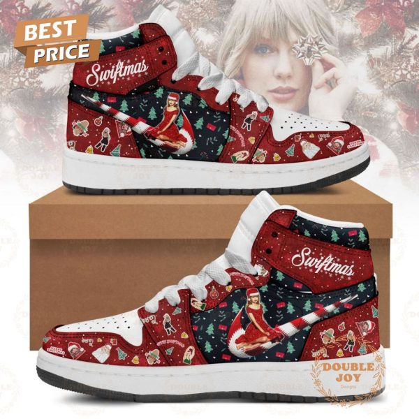 Taylor Swift Christmas 2024 Jordan 1 High Top Shoes