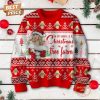 AC DC Lock Up Your Presents Christmas Sweater