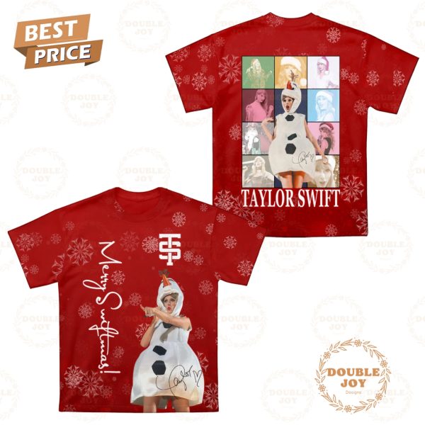 Taylor Swift Merry Swiftmas! 2024 Red T-Shirt, Hoodie