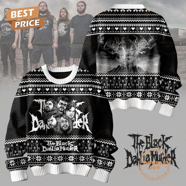 The Black Dahlia Murder Band Winter Christmas Sweater