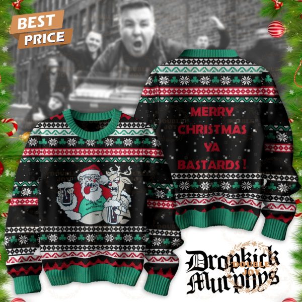 Dropkick Murphys Merry Christmas Ya Bastards! Sweater