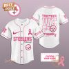 Together We Fight San Francisco 49ers Custom Name Baseball Jersey