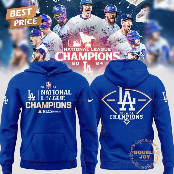 2024 NLCS Los Angeles Dodgers T-Shirt, Hoodie – Blue