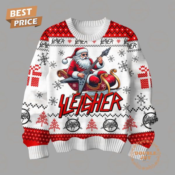 Slayer Band Santa Christmas 2024 Sweater