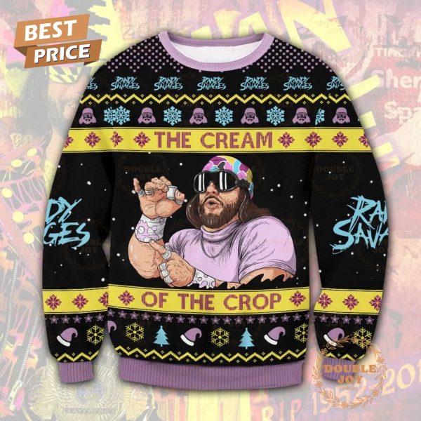 Randy Savage The Cream Of The Crop Merry Christmas Sweater