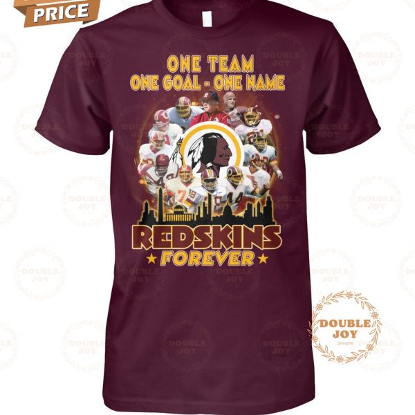 Washington Commanders One Team One Goal One Name Forever T-Shirt