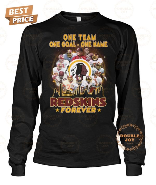 Washington Commanders One Team One Goal One Name Forever T-Shirt