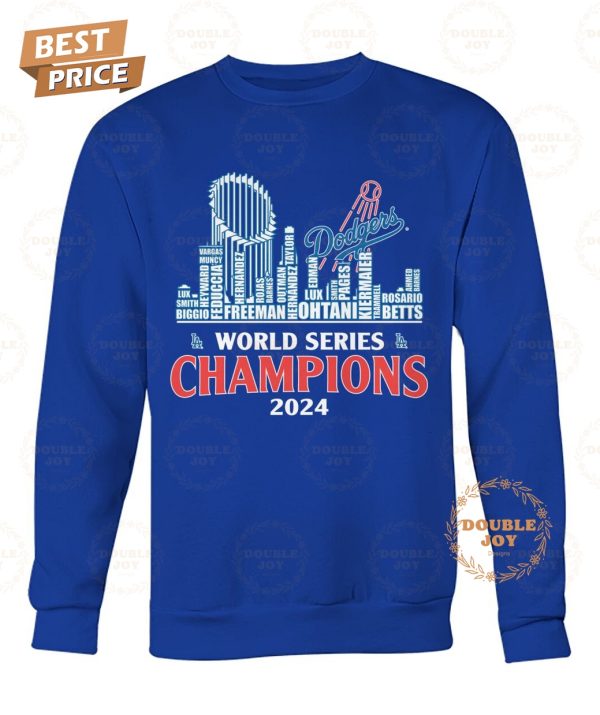 World Series Champions 2024 Los Angeles Dodgers T-Shirt