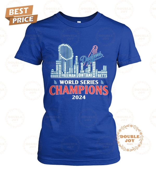 World Series Champions 2024 Los Angeles Dodgers T-Shirt