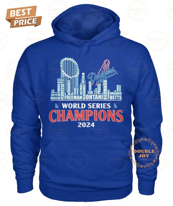 World Series Champions 2024 Los Angeles Dodgers T-Shirt